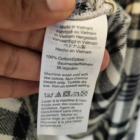 Madewell Flannel Oversized Ex-Boyfriend Shirt in Romana Plaid(S) - Picture 8 of 10